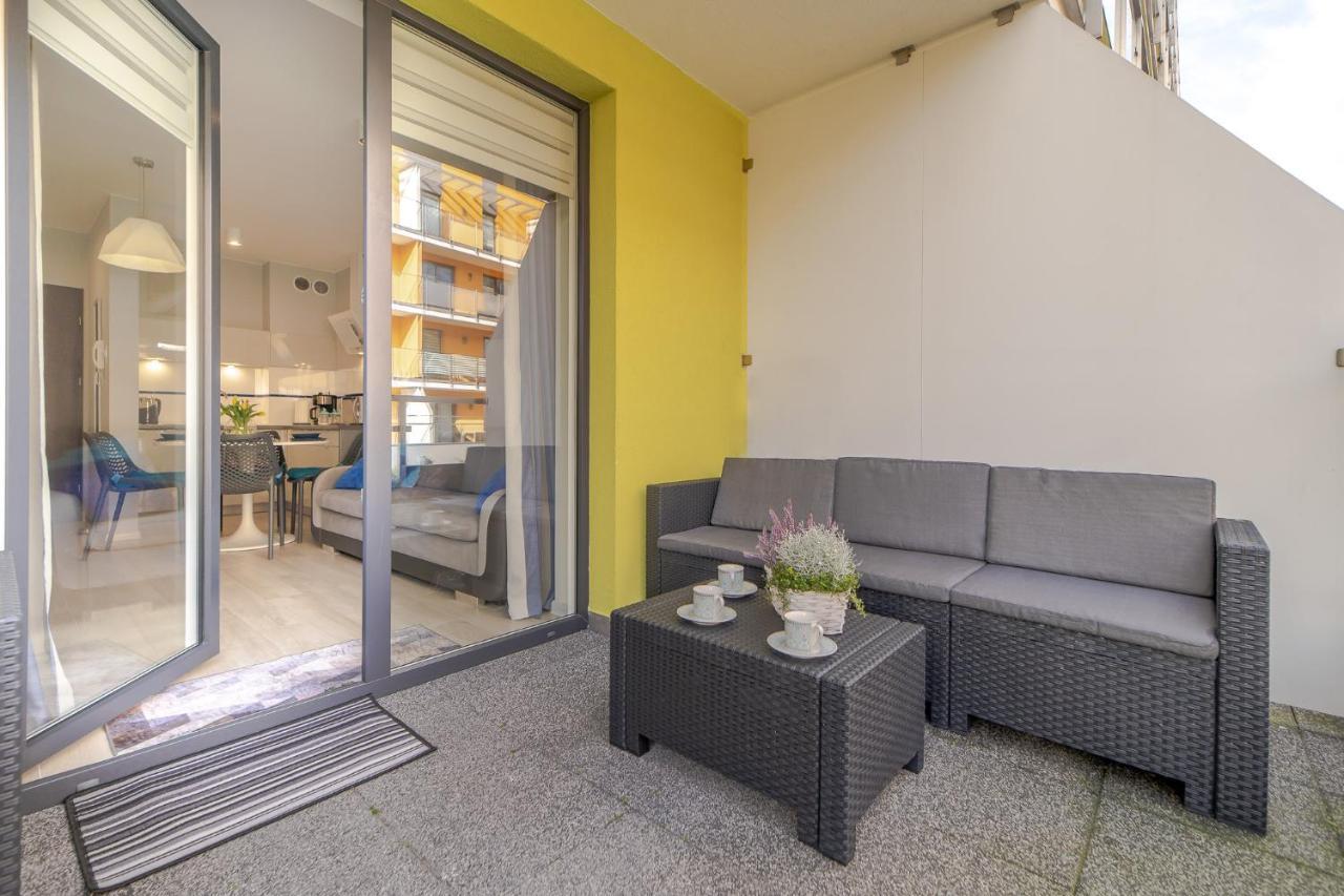 Apartament Niebieski Kołobrzeg Esterno foto