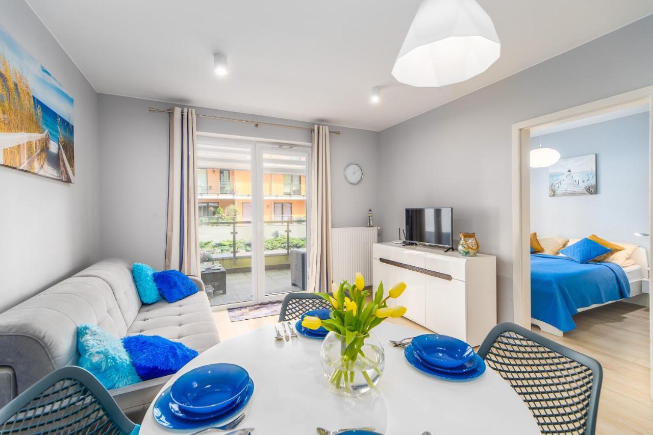 Apartament Niebieski Kołobrzeg Esterno foto