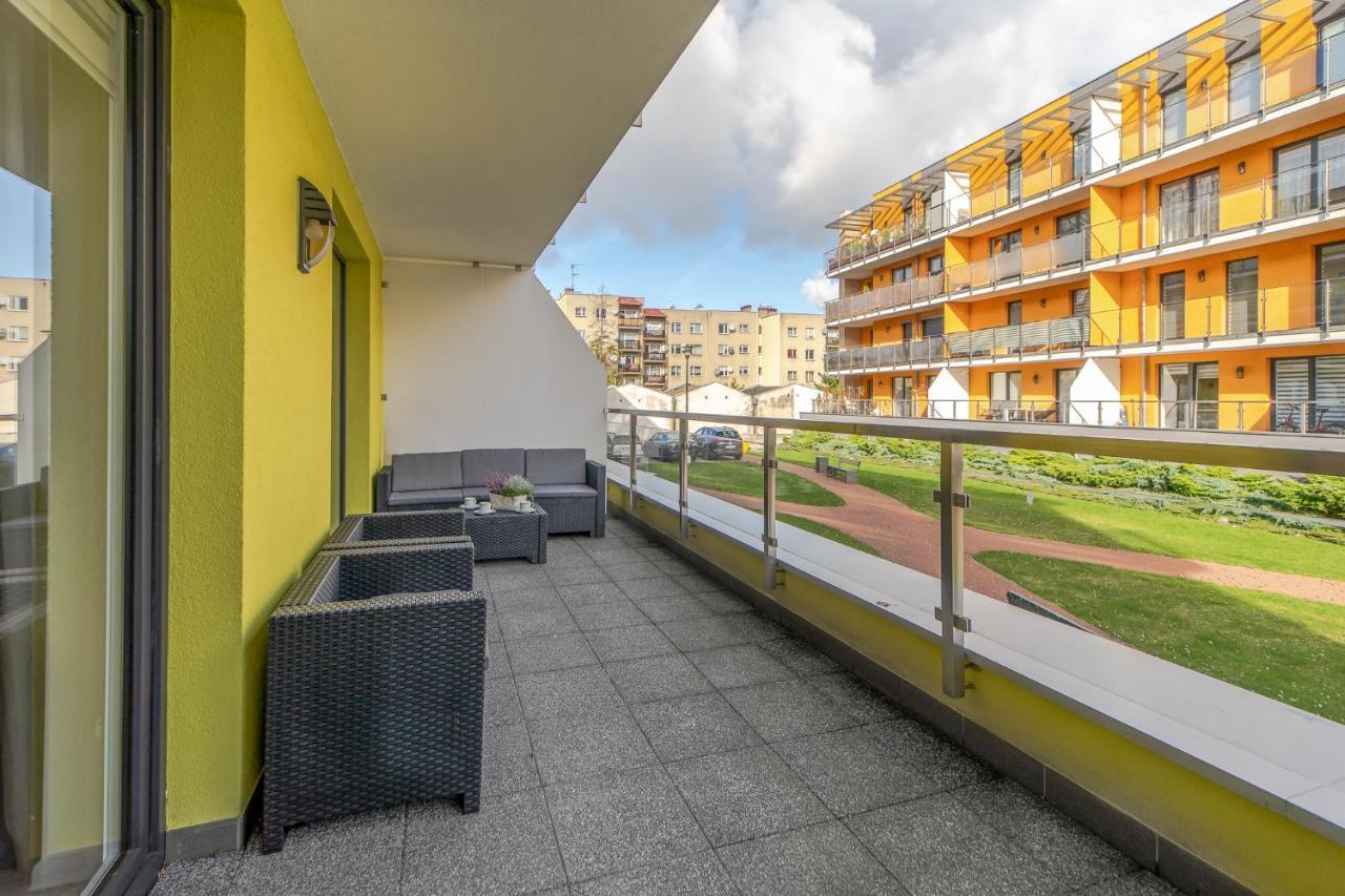 Apartament Niebieski Kołobrzeg Esterno foto