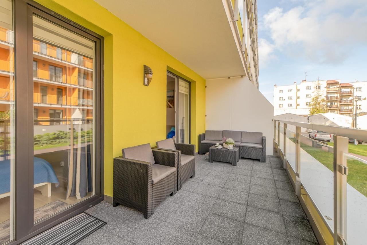 Apartament Niebieski Kołobrzeg Esterno foto