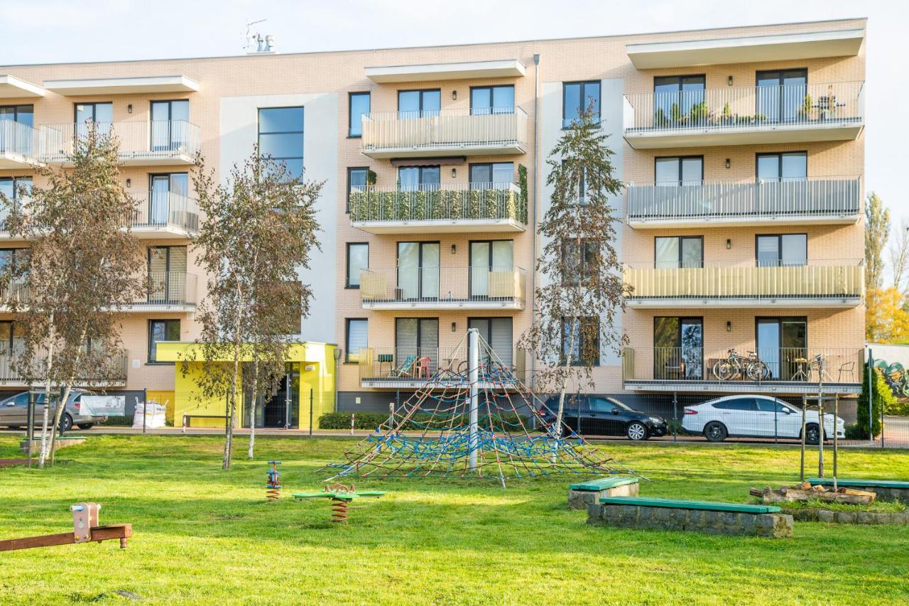 Apartament Niebieski Kołobrzeg Esterno foto